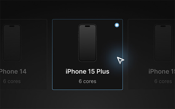 iPhone 15 Plus; 6 cores